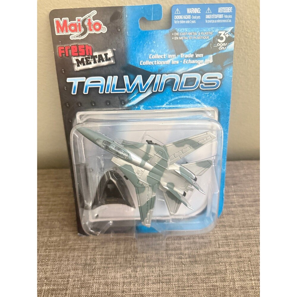 New Maisto 2007 Fresh Metal Tailwinds  F-14 Tomcat Collectible Die Cast